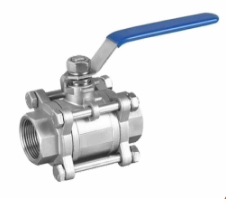 Ball valve 3 pc screwed