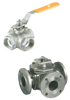 3 Way se/fe ball valve