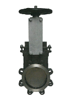 Knife gate valve