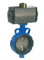 Motor operated butterfly valve