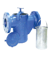 Pot type strainers