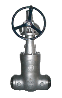 Pressure seal gate valve